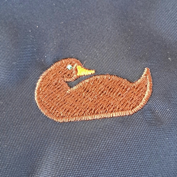 Dooney & Bourke Navy Blue And Pink Interior Crossbody Bag - Picture 8 of 9